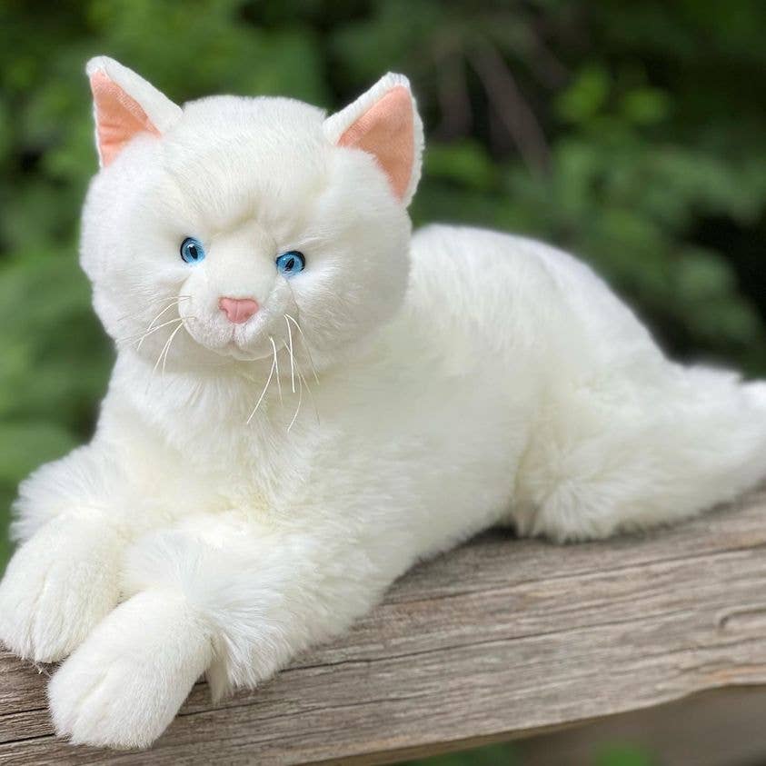 White Plush Cat