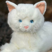 Load image into Gallery viewer, White Plush Cat
