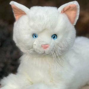 White Plush Cat